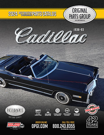 1936-93 Cadillac Series 60-75, DeVille, Eldorado, Fleetwood, Seville Restoration Parts Catalog