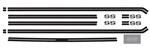Photo represents subcategory: 1979 El Camino Body Stripes