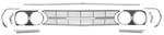 Photo represents subcategory: Front End Moldings