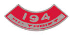 Photo represents subcategory: 1970 Skylark Engine Compartment Decals