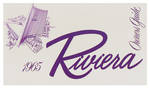 Photo represents subcategory: 1970 Riviera Owners Manuals