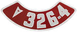 Photo represents subcategory: 1968 LeMans Engine Compartment Decals