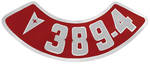 Photo represents subcategory: 1971 Bonneville Engine Compartment Decals