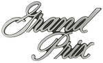 Photo represents subcategory: 1970 Grand Prix Exterior Emblems