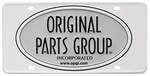 Photo represents subcategory: 1966 GTO License Plates