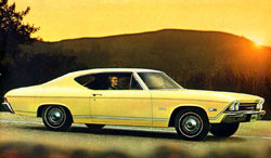yellow 1968 chevelle parts