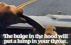 buick regal t-type hood bulge ad